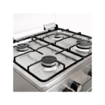 ⁦جنرال سوبريم, فرن غاز, 60*55 سم, 4 شعلات, امان كامل, ستيل, تركي GS6060FGS⁩ - الصورة ⁦2⁩