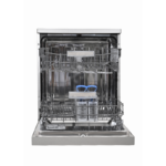 ⁦جنرال سوبريم غسالة صحون ,6 برامج,13 مكان,2 رف,تجفيف,نصف تحميل, سلفر GSDW1326SVT⁩ - الصورة ⁦2⁩