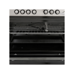 ⁦جنرال سوبريم , موقد طبخ غاز , مقاس 80*60 سم, 5 شعلات غاز , امان كامل ، ستيل ، GS8650FS⁩ - الصورة ⁦4⁩