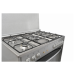 ⁦جنرال سوبريم , موقد طبخ غاز , مقاس 90*60 سم, 5 شعلات غاز ,شواية , امان كامل ، ستيل ، ايطالي GS-96X⁩ - الصورة ⁦2⁩