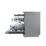 ⁦جنرال سوبريم غسالة صحون ,8 برامج,14 مكان,3 رف,تجفيف,نصف تحميل,,فضي, GS9260SSA⁩ - الصورة ⁦5⁩