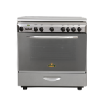 كريازي , موقد طبخ غاز , مقاس 80*60 سم, 5 شعلات ,شواية , امان كامل , ستيل , KZ8600SM/2