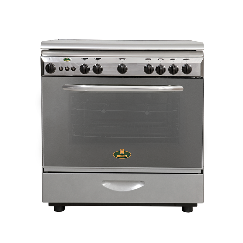 NbiYjzHcDxd1OCcE1DFiSFD8S4vEuiaX كريازي , موقد طبخ غاز , مقاس 80*60 سم, 5 شعلات ,شواية , امان كامل , ستيل , KZ8600SM/2 - الصورة 1