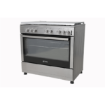 ⁦جنرال سوبريم , موقد طبخ غاز , مقاس 90*60 سم, 5 شعلات مروحة تيربو تركيا GS9060FGXT⁩ - الصورة ⁦3⁩