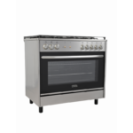 ⁦جنرال سوبريم , موقد طبخ غاز , مقاس 90*60 سم, 5 شعلات غاز ,شواية , امان كامل ، ستيل ، ايطالي GS-96X⁩ - الصورة ⁦4⁩