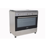 ⁦جنرال سوبريم , فرن غاز, 90*60 سم, 5 شعلات, امان كامل, شواية تركي GS9060FGS⁩ - الصورة ⁦3⁩