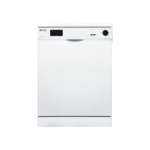 جنرال سوبريم,غسالة صحون 5 برامج, 12 مكان, 2 رف, تجفيف, نصف تحميل, أبيض GSDW1225WVT