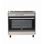 جنرال سوبريم , موقد طبخ غاز , مقاس 90*60 سم, 5 شعلات غاز ,شواية , امان كامل ، ستيل ، ايطالي GS-96X