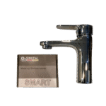 خلاط مغسلة اتوماتيك مع الهراب فضي  - سمارت