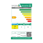 ⁦جنرال سوبريم,غسالة صحون 5 برامج, 12 مكان, 2 رف, تجفيف, نصف تحميل, أبيض GSDW1225WVT⁩ - الصورة ⁦2⁩