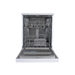 ⁦جنرال سوبريم غسالة صحون ,7 برامج,12 مكان,2 رف,تجفيف,نصف تحميل,ابيض, GS9100WA⁩ - الصورة ⁦4⁩