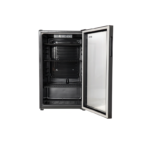 ⁦جنرال سوبريم , ثلاجة عرض باب واحد زجاجي 4.45 قدم ,126 لتر ,اسود ,GS148X⁩ - الصورة ⁦2⁩