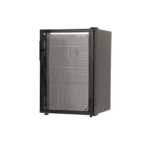 ⁦جنرال سوبريم , ثلاجة عرض باب واحد زجاجي ,72 لتر ,اسود ,GS-128⁩ - الصورة ⁦6⁩