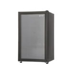 ⁦جنرال سوبريم , ثلاجة عرض باب واحد زجاجي 4.45 قدم ,126 لتر ,اسود ,GS148X⁩ - الصورة ⁦4⁩