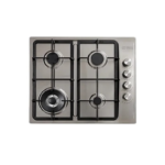 ⁦جنرال سوبريم بلت ان سطح غاز 60 سم 4 عيون الحديد زهر استيل ايطالي⁩ - الصورة ⁦2⁩