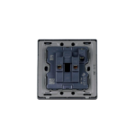 ⁦فيش ثلاثي 13 أمبير بيانو رصاصي خشبي BTM⁩ - الصورة ⁦2⁩