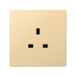 فيش مفرد 13 امبير - ذهبي ناسكو