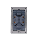 ⁦مفتاح مكيف 7×14 بيانو رصاصي خشبي⁩ - الصورة ⁦4⁩